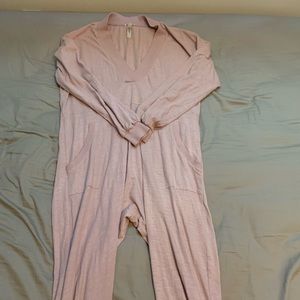 Free People Pink Onesie